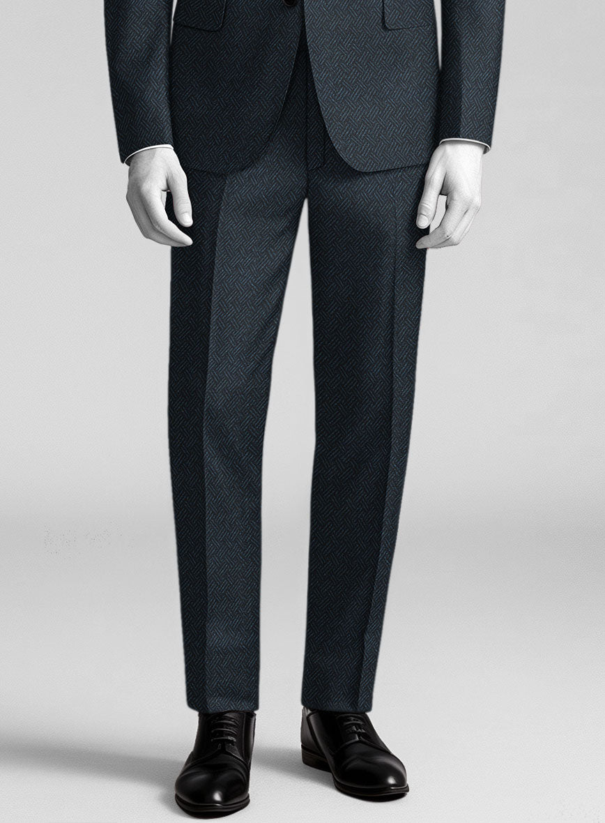 Italian Wool Rienza Pants - StudioSuits