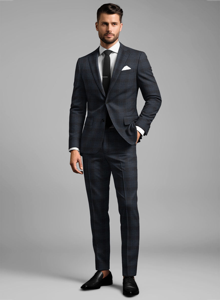 Italian Wool Sicuro Suit - StudioSuits