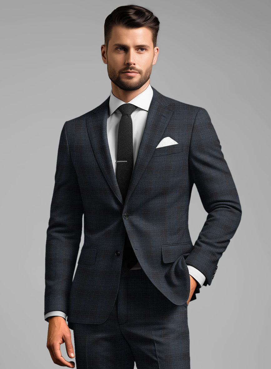 Italian Wool Sicuro Suit - StudioSuits