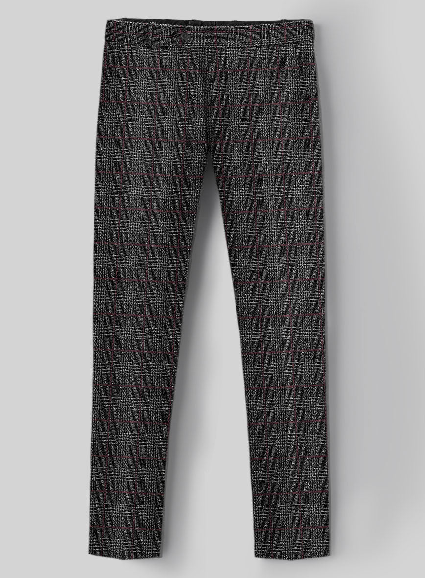 Italian Wool Silk Cotton Linen Zaira Pants - StudioSuits