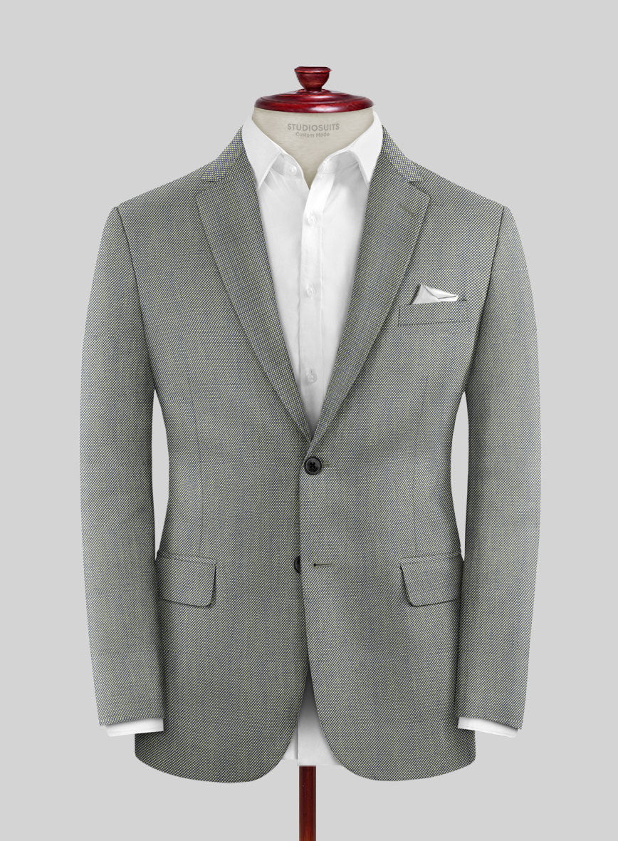 Italian Wool Silk Garzo Jacket - StudioSuits