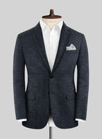 Italian Donegal Blue Wool Suit - StudioSuits