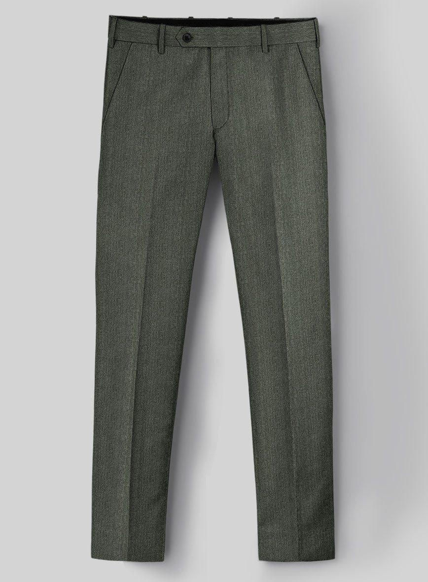 Italian Wool Silk Graciano Pants - StudioSuits