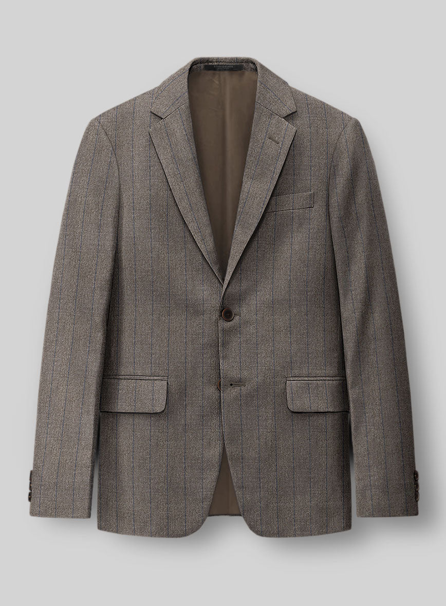 Italian Wool Silk Linen Arcadio Jacket - StudioSuits