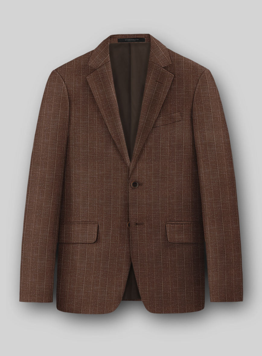 Italian Wool Silk Linen Casimiro Jacket - StudioSuits