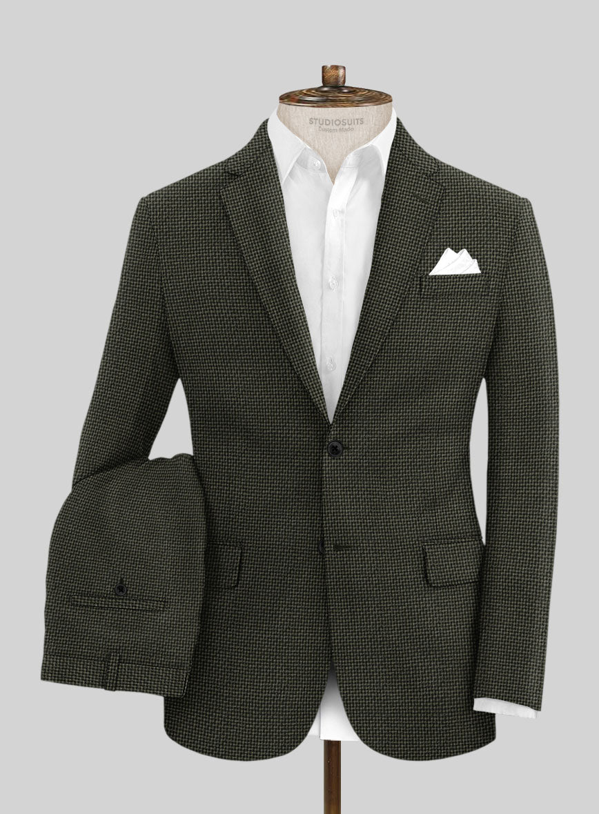 Italian Wool Silk Linen Cristobal Suit - StudioSuits