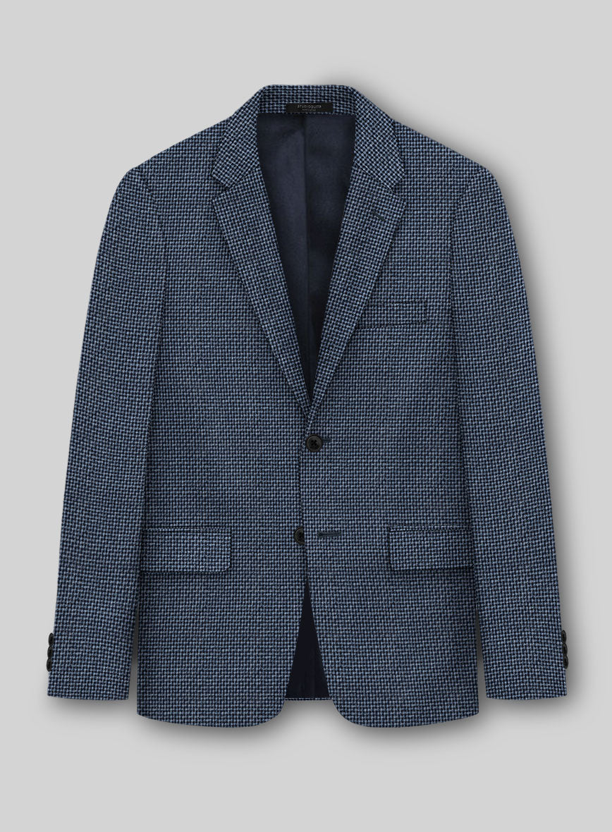 Italian Wool Silk Linen Efren Jacket - StudioSuits