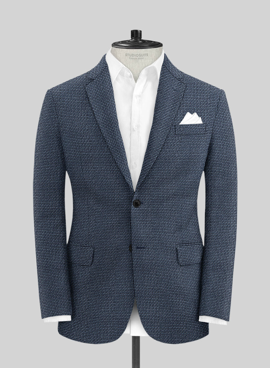 Italian Wool Silk Linen Efren Jacket - StudioSuits