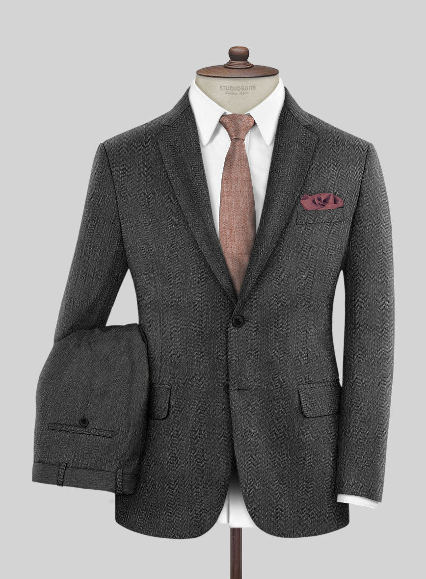 Italian Wool Silk Linen Gaspar Suit - StudioSuits