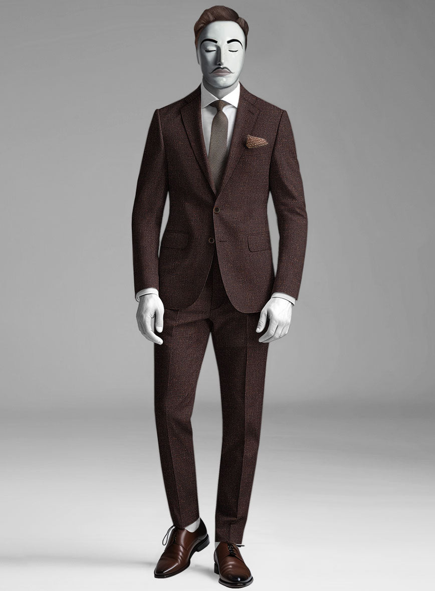 Italian Wool Silk Linen Ippolito Suit - StudioSuits