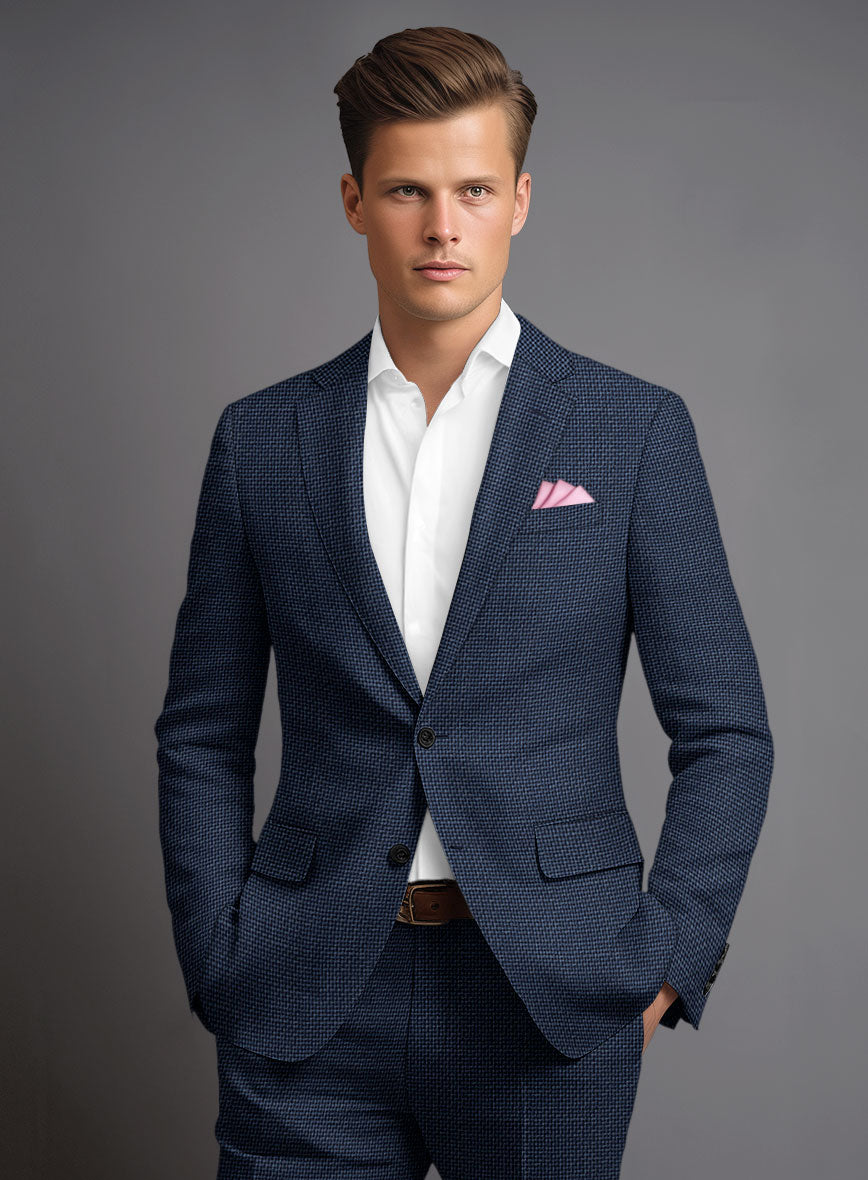 Italian Wool Silk Linen Nives Jacket - StudioSuits