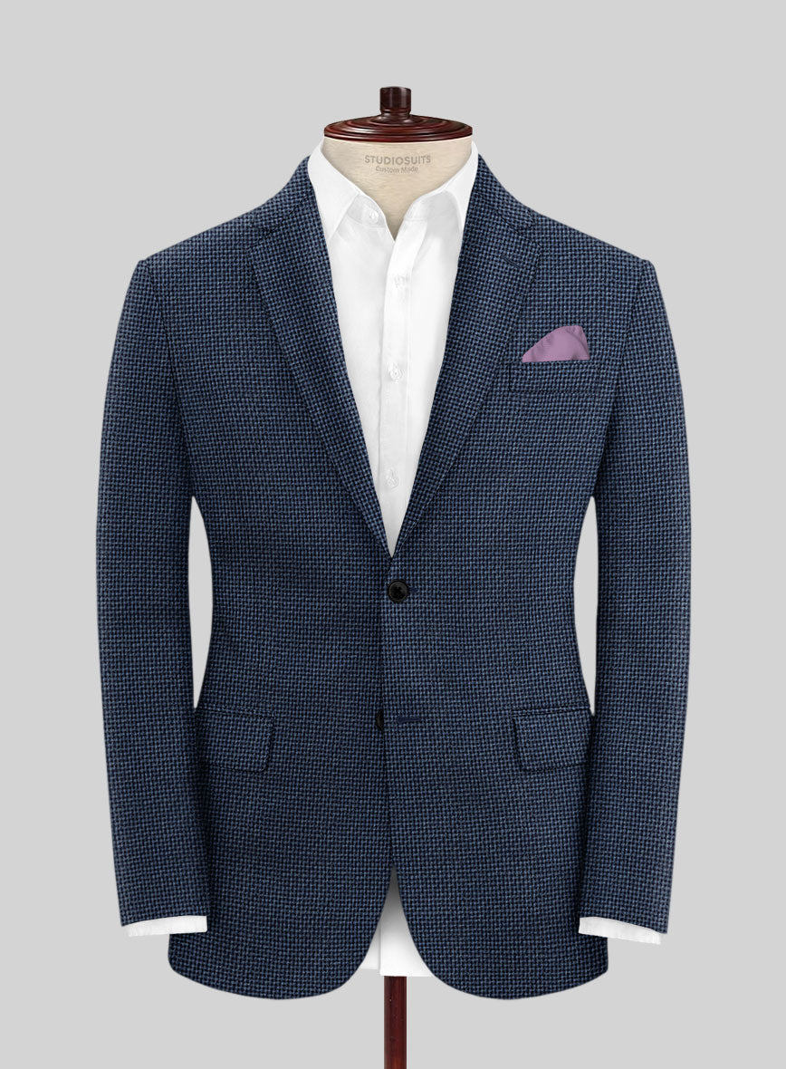 Italian Wool Silk Linen Nives Jacket - StudioSuits