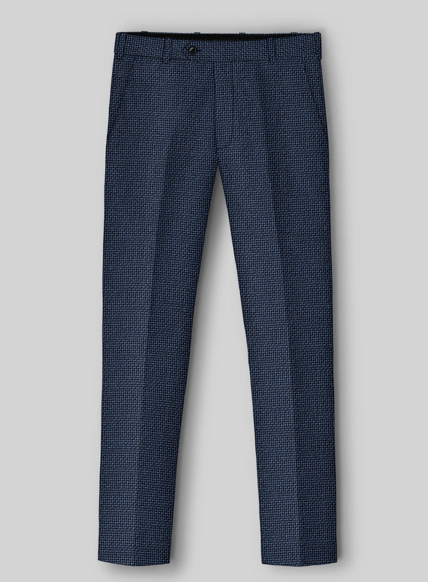 Italian Wool Silk Linen Nives Pants - StudioSuits