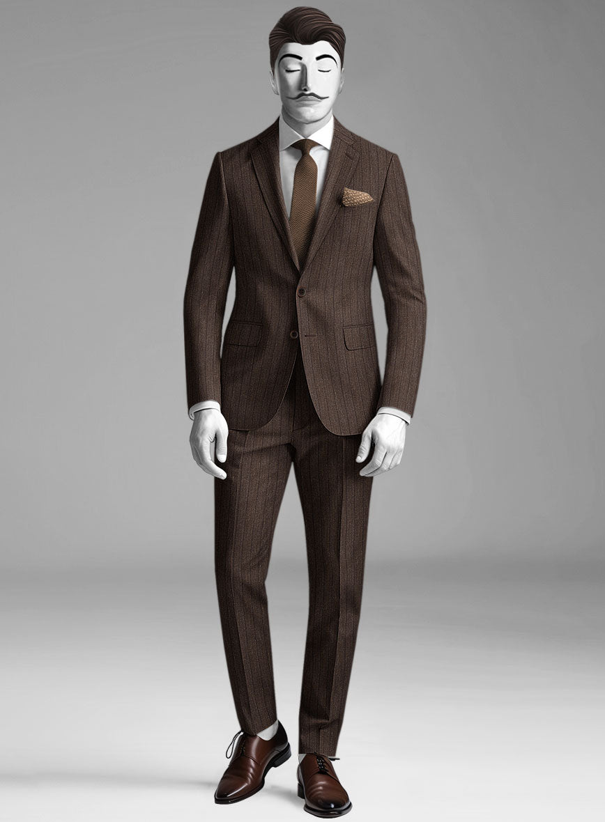 Italian Wool Silk Linen Olegario Suit - StudioSuits