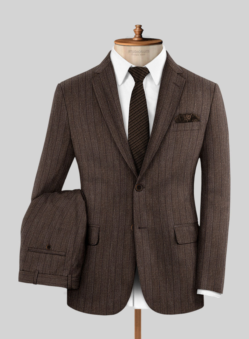 Italian Wool Silk Linen Olegario Suit - StudioSuits