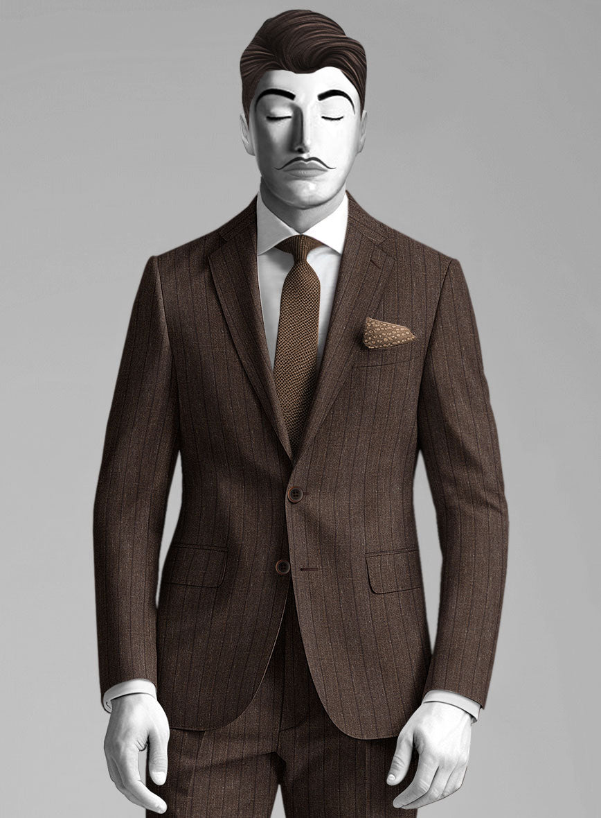 Italian Wool Silk Linen Olegario Suit - StudioSuits