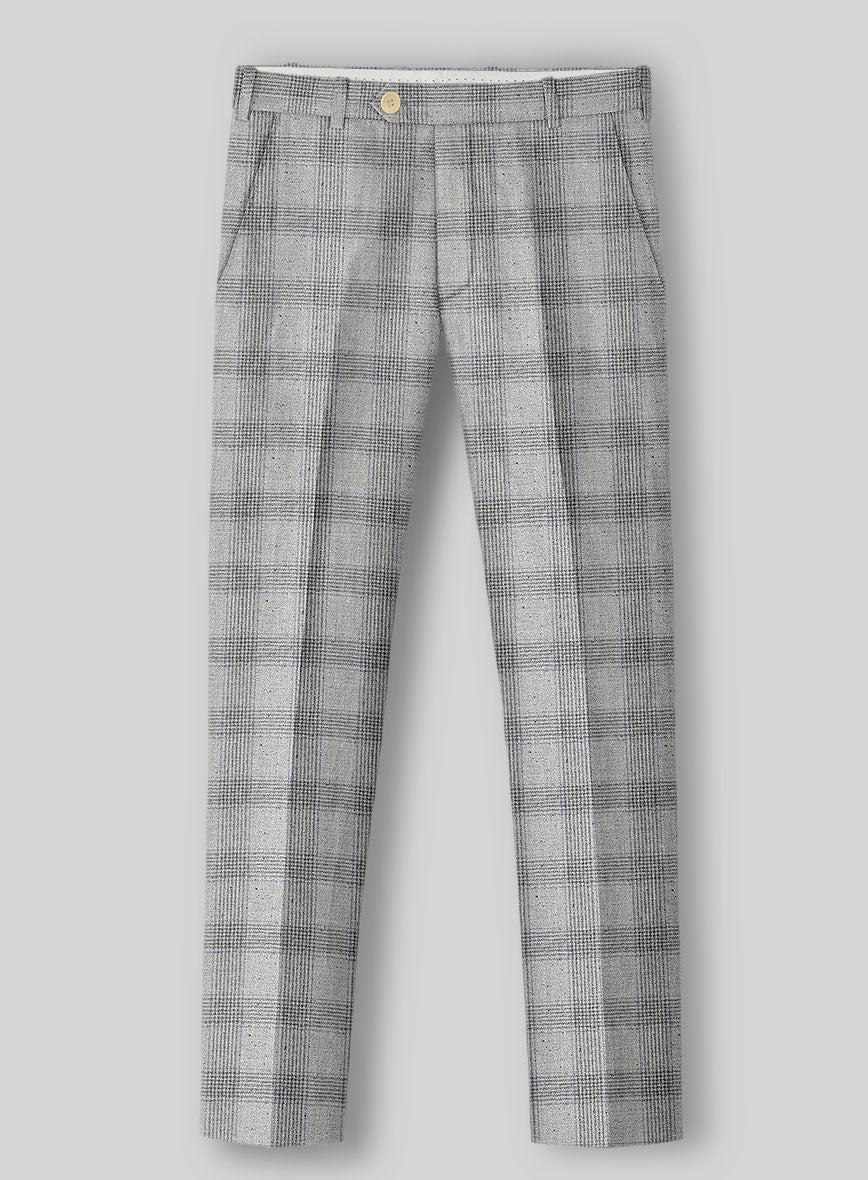 Italian Wool Silk Linen Raimundo Pants - StudioSuits