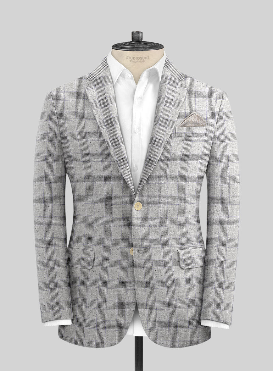 Italian Wool Silk Linen Raimundo Suit - StudioSuits