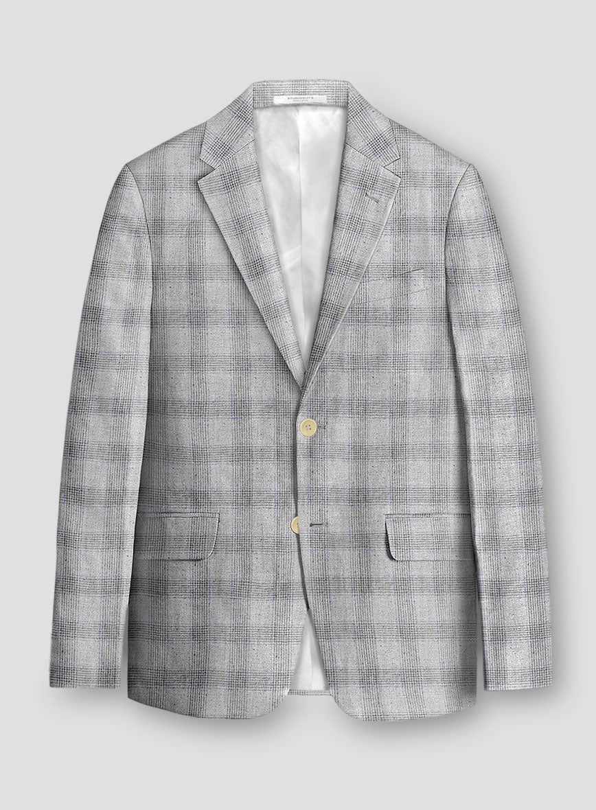 Italian Wool Silk Linen Raimundo Suit - StudioSuits