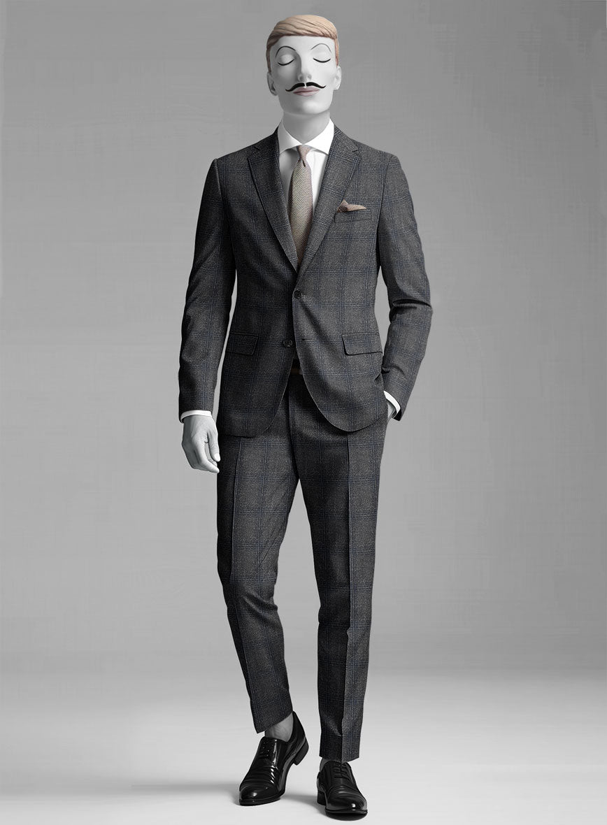 Italian Wool Silk Linen Silvano Suit - StudioSuits