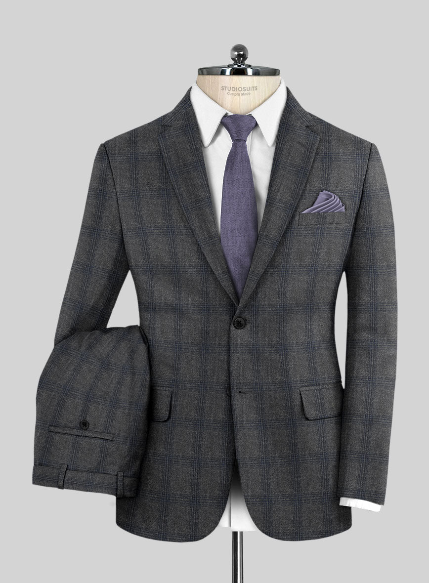 Italian Wool Silk Linen Silvano Suit - StudioSuits