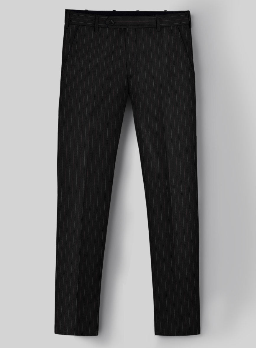 Italian Wool Silk Nahuel Pants - StudioSuits