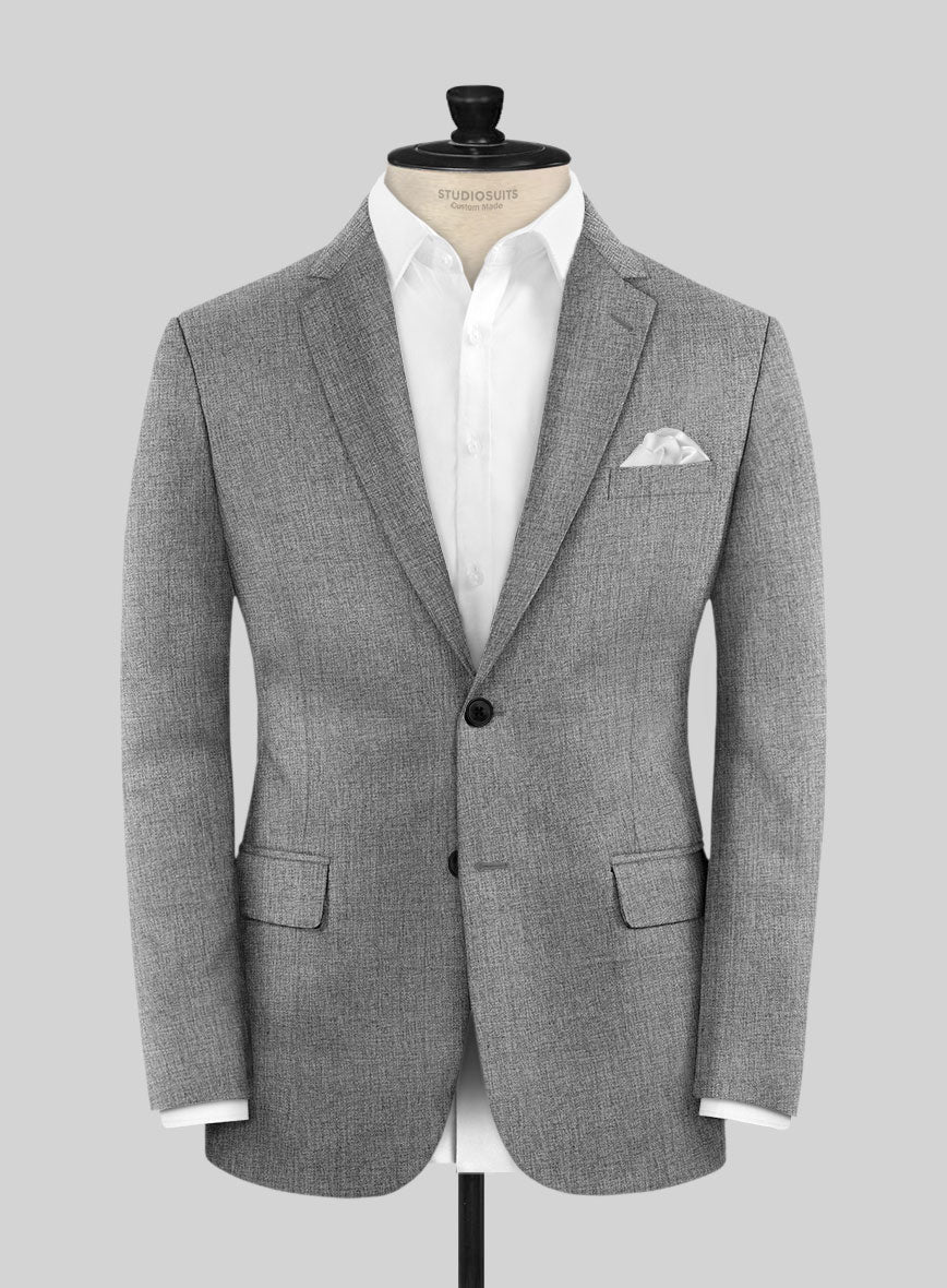 Italian Wool Silk Regina Jacket - StudioSuits