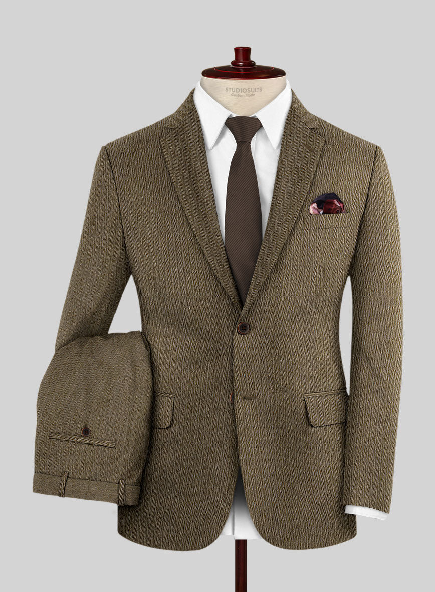 Italian Wool Silk Rufino Suit - StudioSuits