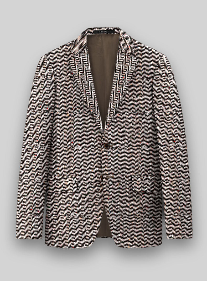 Italian Wool Silk Tamara Jacket - StudioSuits