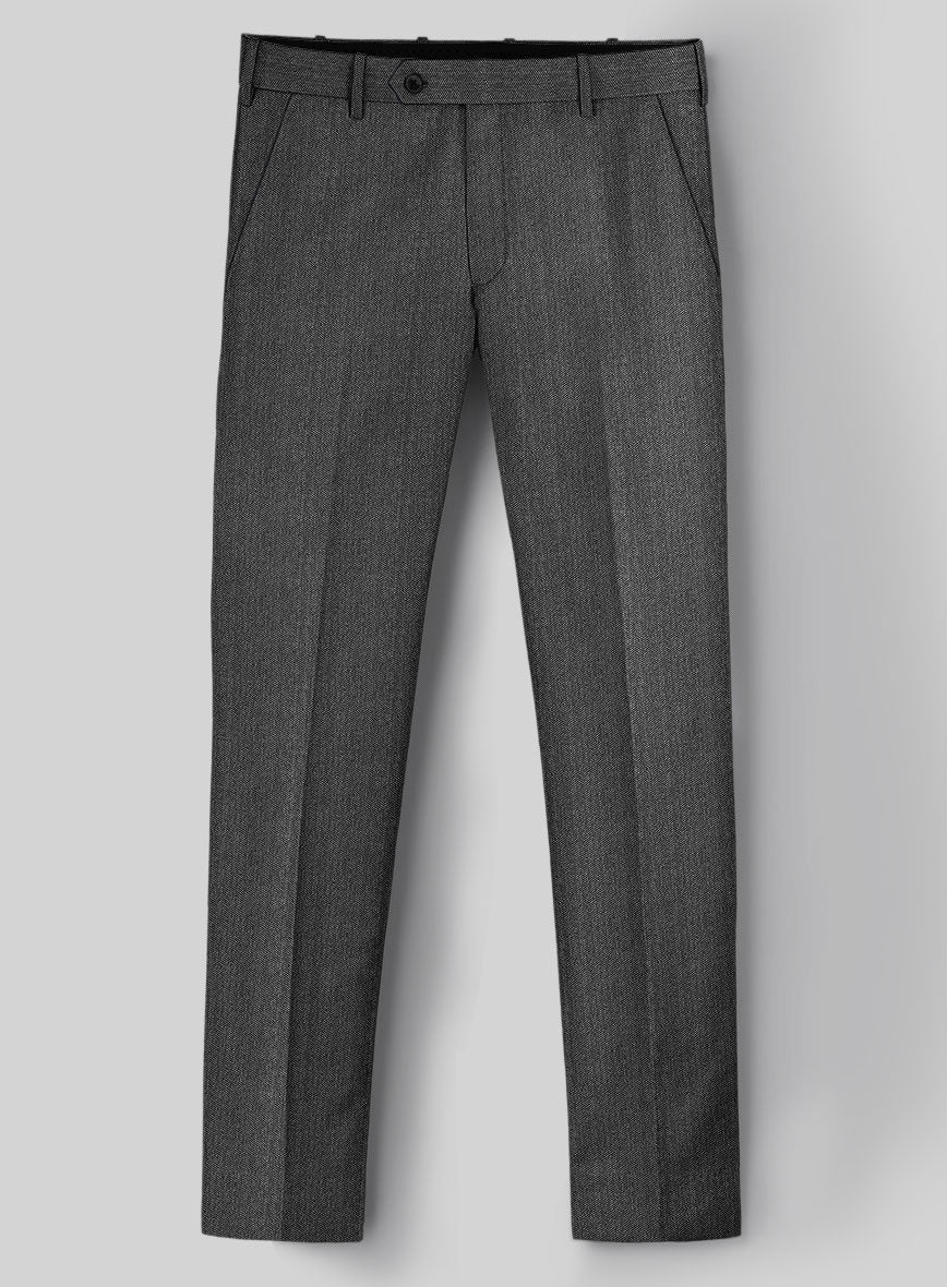 Italian Wool Silk Teofilo Pants - StudioSuits