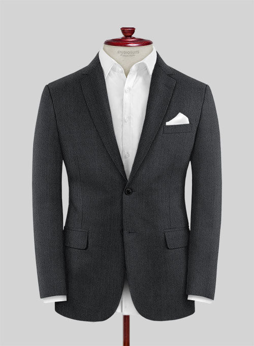 Italian Wool Zappo Jacket - StudioSuits