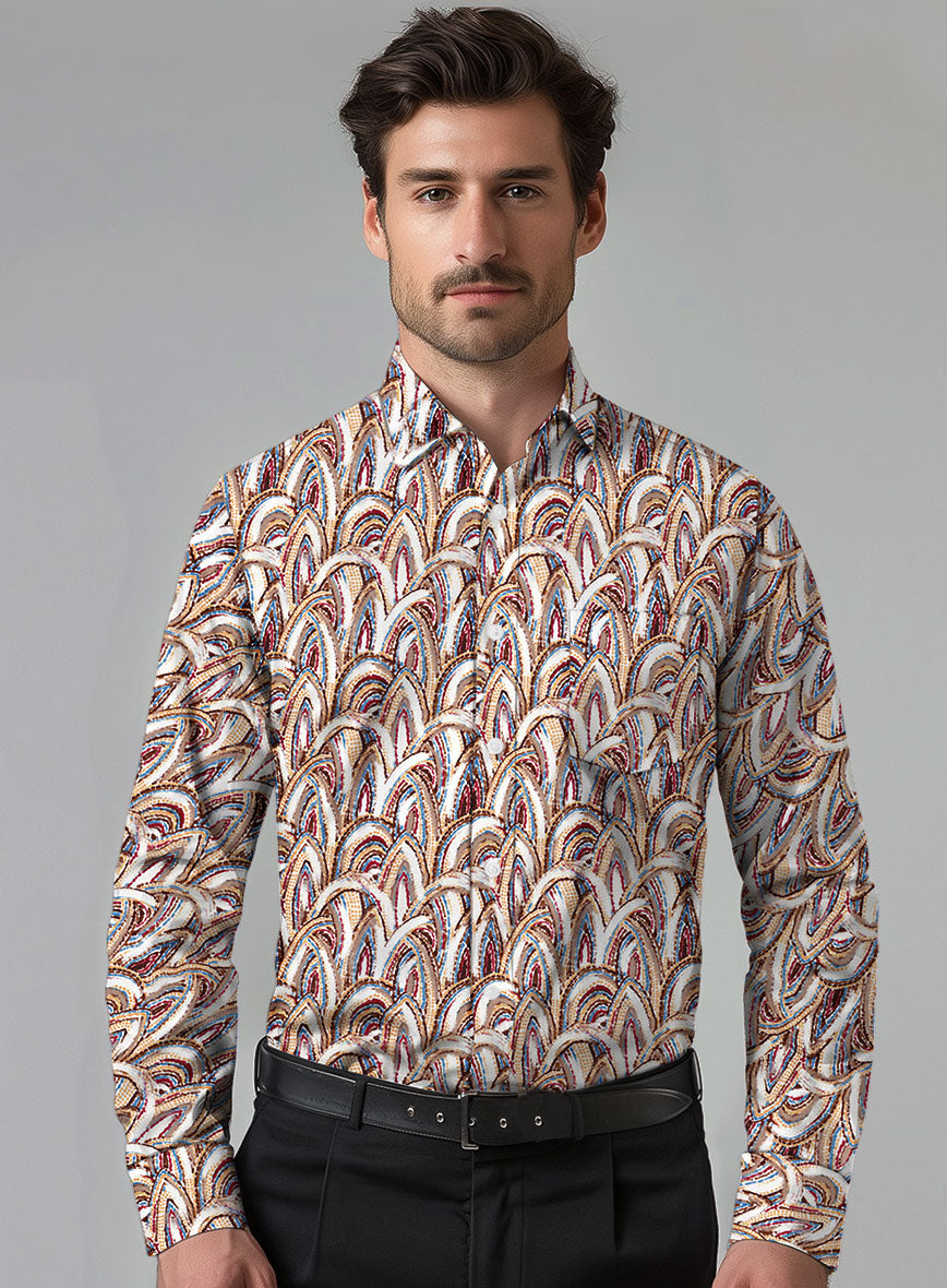 Italian Cotton Craftik Shirt - StudioSuits