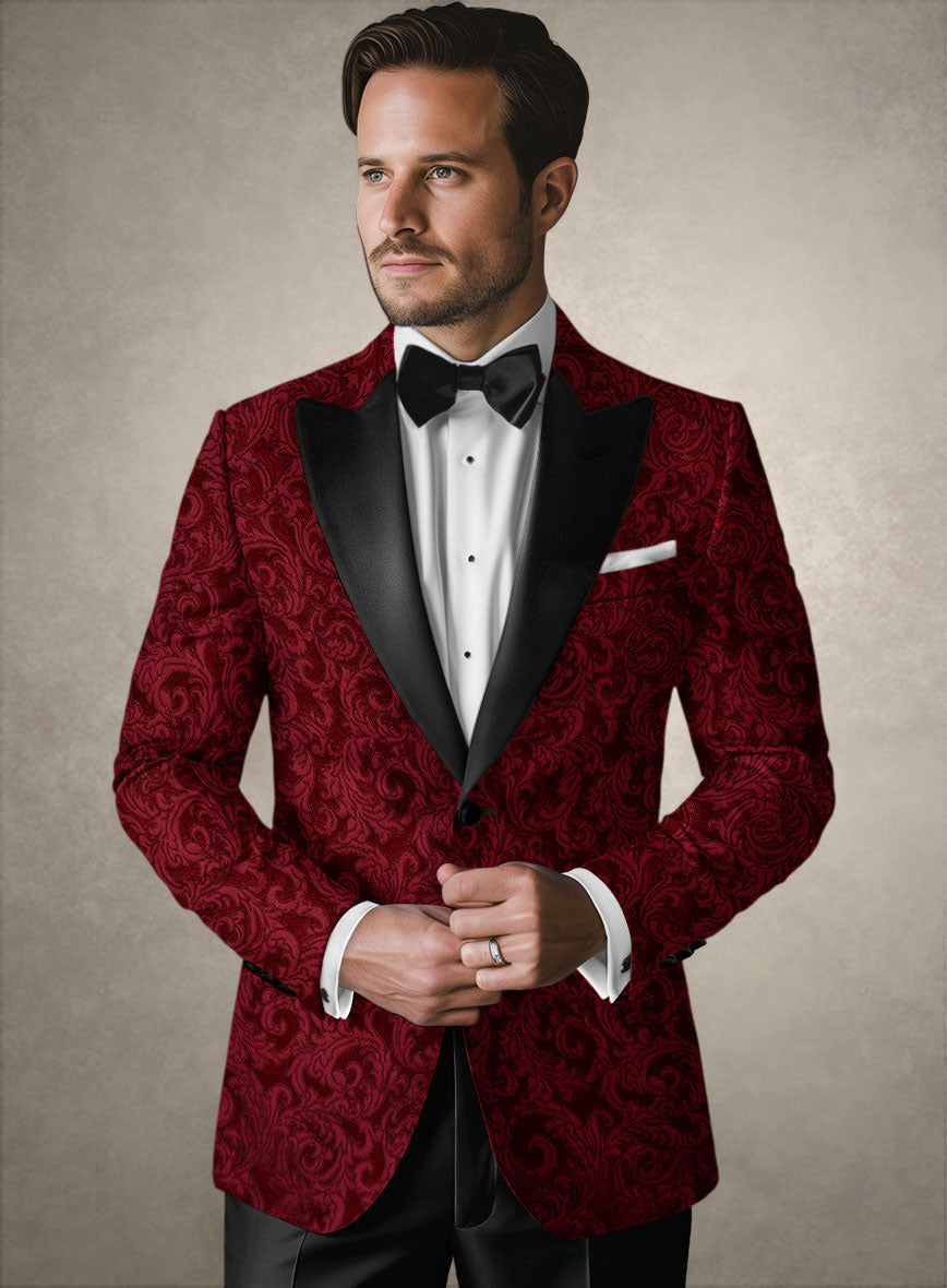 Italian Silk Ardian Tuxedo Blazer