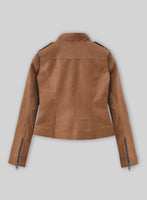 Women's Once Upon A Time Leather Jacket - StudioSuits