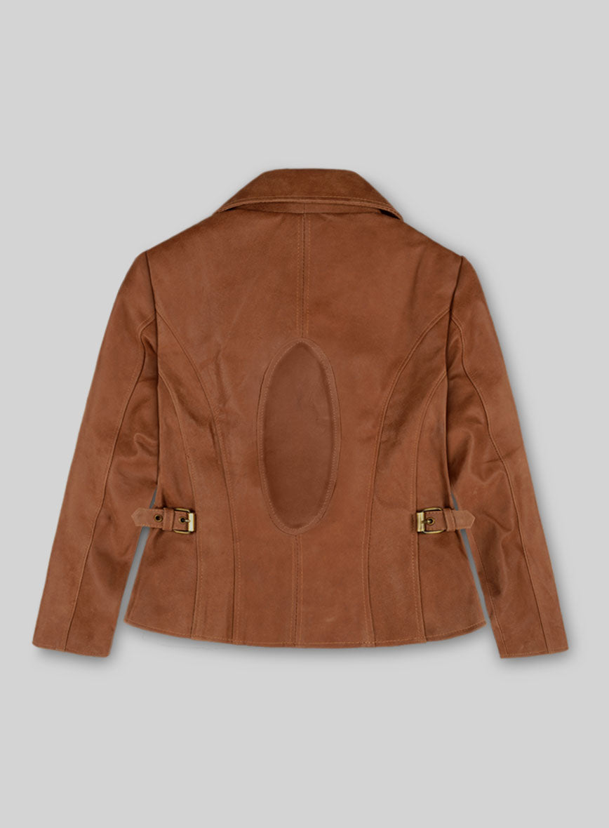 Women's Gigli Leather Jacket - StudioSuits