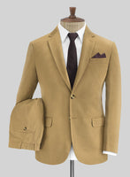 Khaki Stretch Chino Suit - StudioSuits