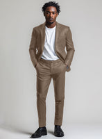 King Brown Leather Suit - StudioSuits