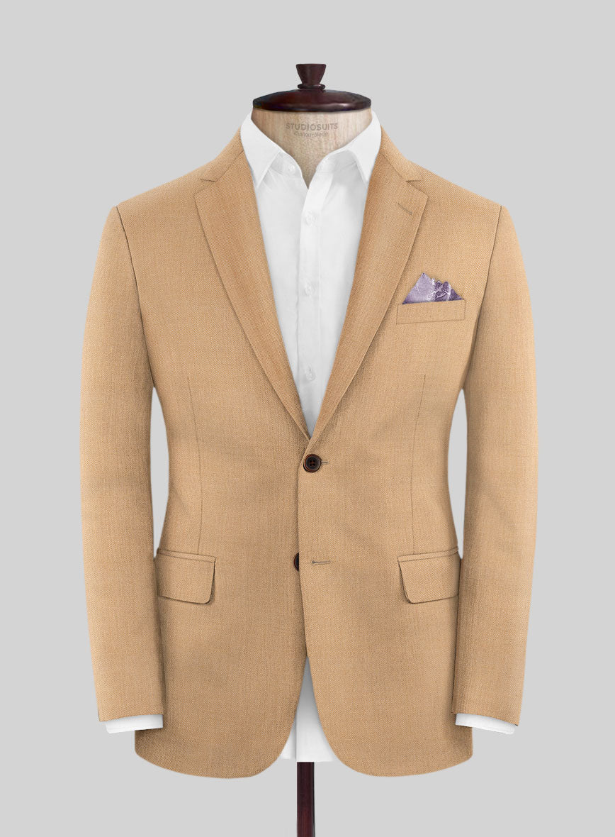 Lanificio Zegna Trofeo Copper Wool Jacket - StudioSuits