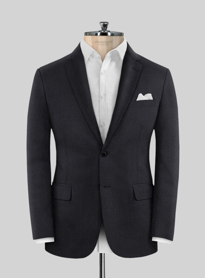 Lanificio Zegna Trofeo Jagur Blue Wool Jacket - StudioSuits