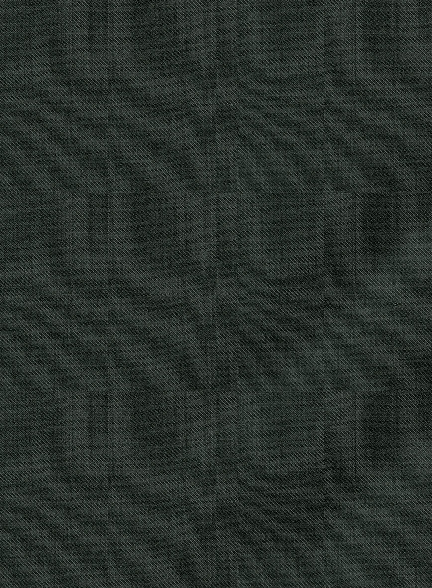 Lanificio Zegna Trofeo Sacramento Green Wool Pants - StudioSuits