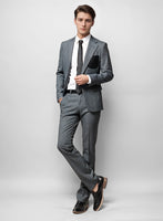 Suit with Leather Pocket Patch - StudioSuits