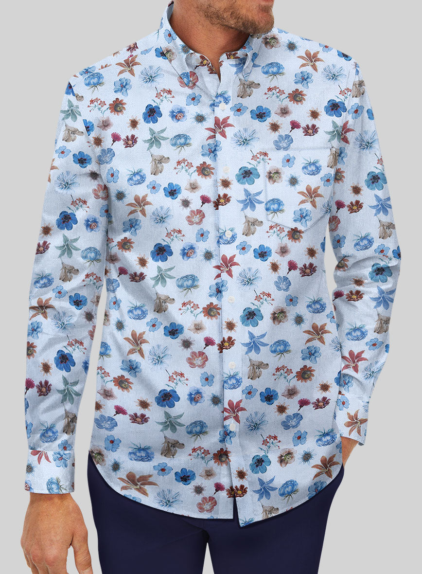 Leggiuno Cotton Carto Shirt - StudioSuits