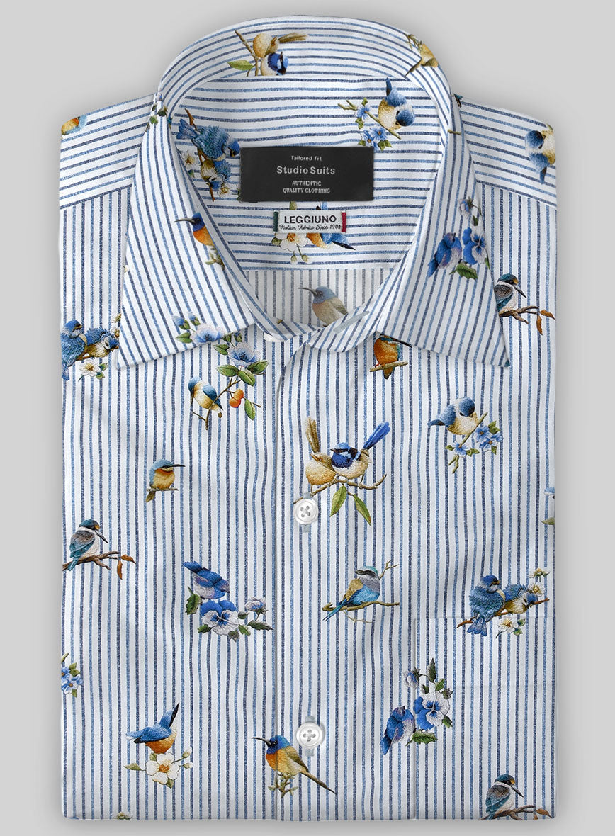 Leggiuno Cotton Lorda Shirt - StudioSuits