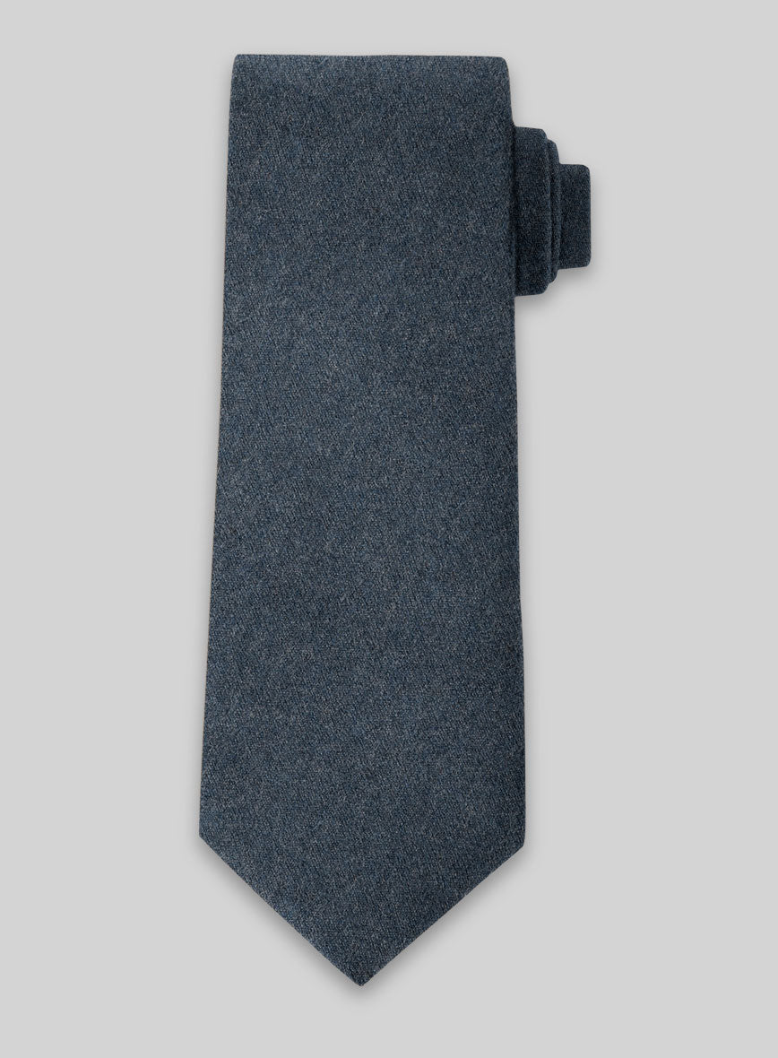 Tweed Tie - Bond Blue Tweed - StudioSuits