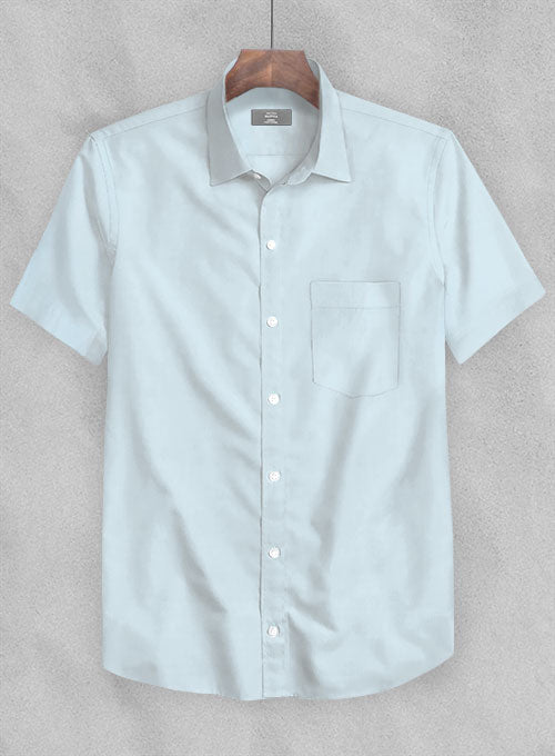 Light Blue Stretch Poplene Shirt