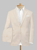 Light Khaki Stretch Chino Suit - StudioSuits