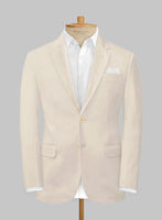 Light Khaki Stretch Chino Suit - StudioSuits