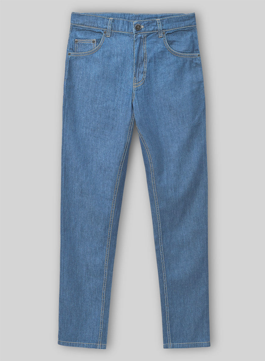 Light Weight Blue Jeans - StudioSuits