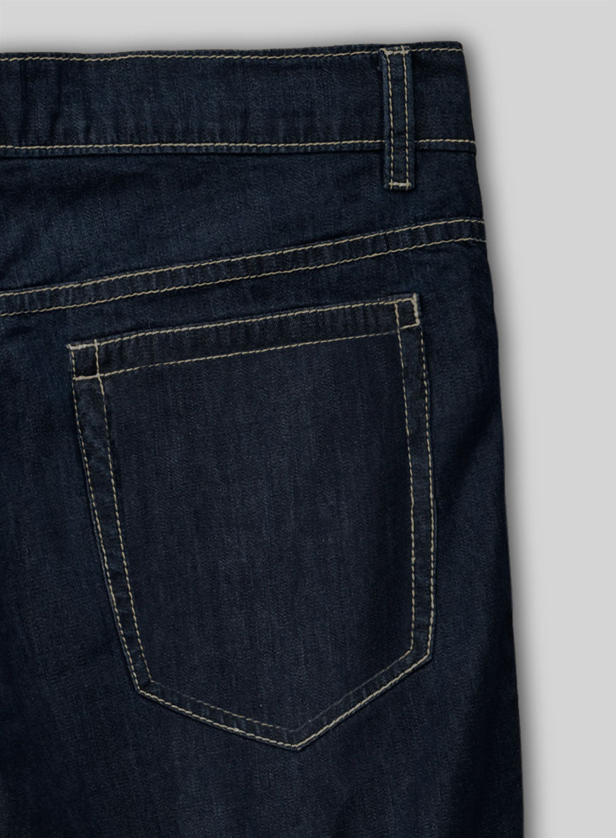 Light Weight Dark Indigo Jeans - StudioSuits