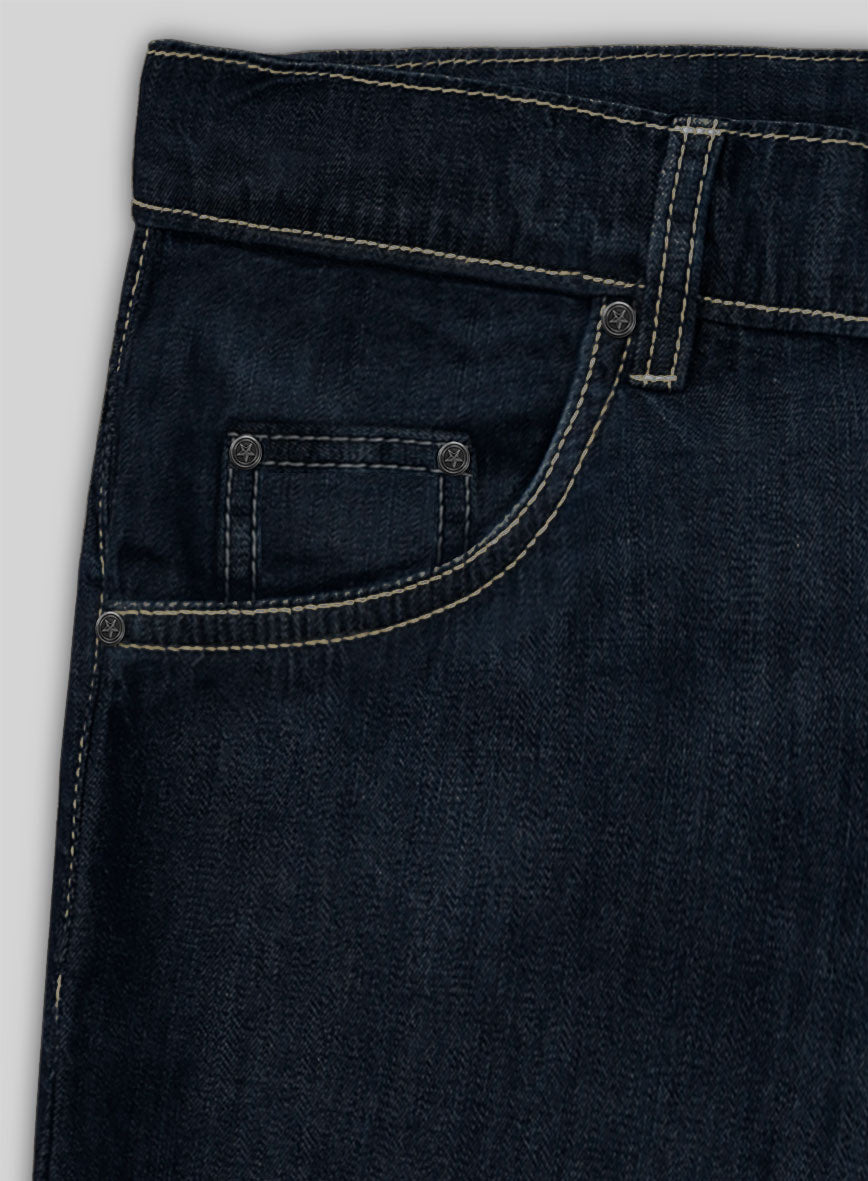 Light Weight Dark Indigo Jeans - StudioSuits